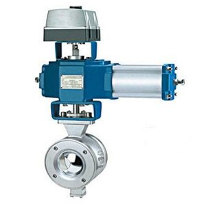 氣動(dòng)V型切斷球閥